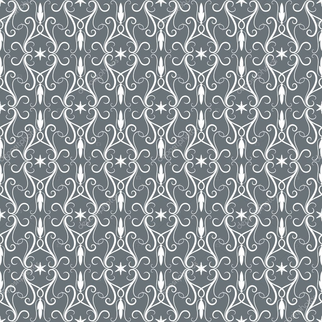 grey vintage pattern