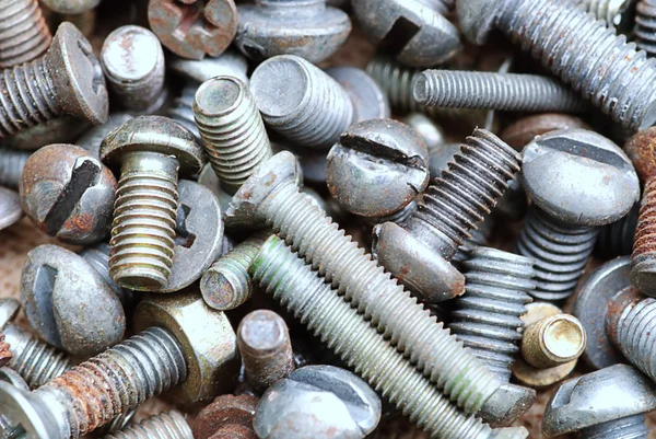 A small screw rusty