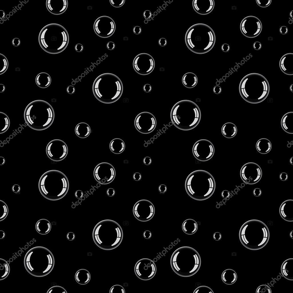 Bubbles On Black