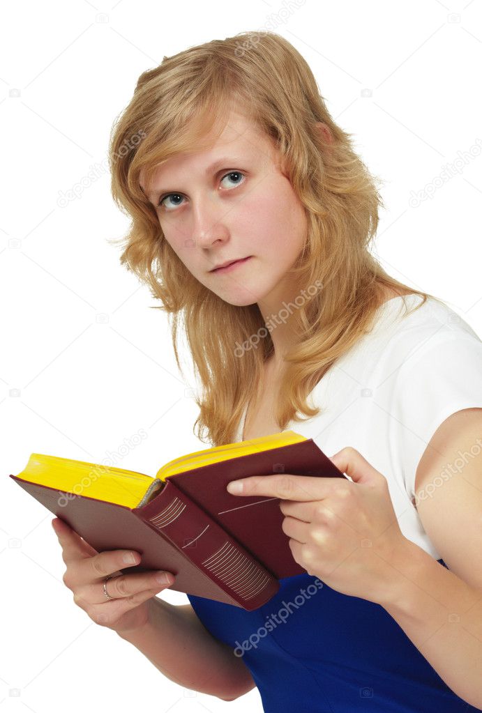 Student Reading Image