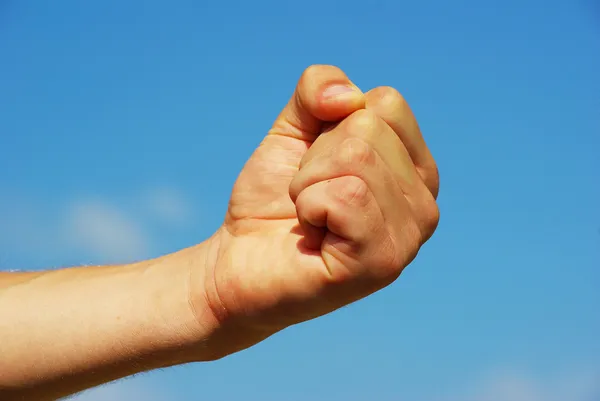 clenched fist — Stock Photo #3977282