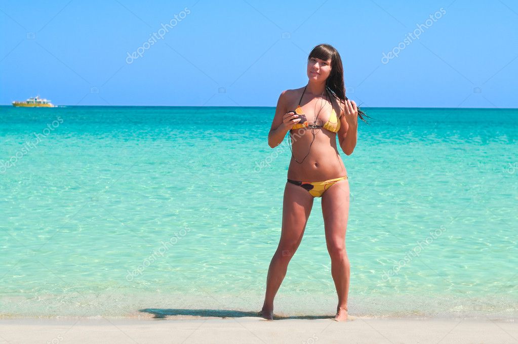 Girl Near Beach