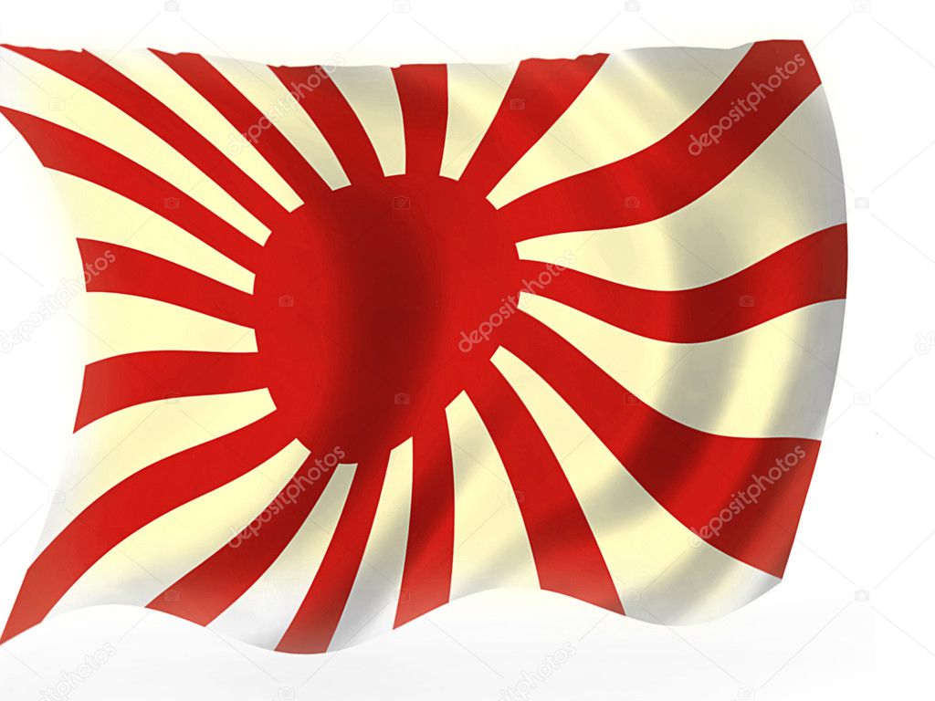 Japan oldtime flag — Stock Photo © S._E 3925215