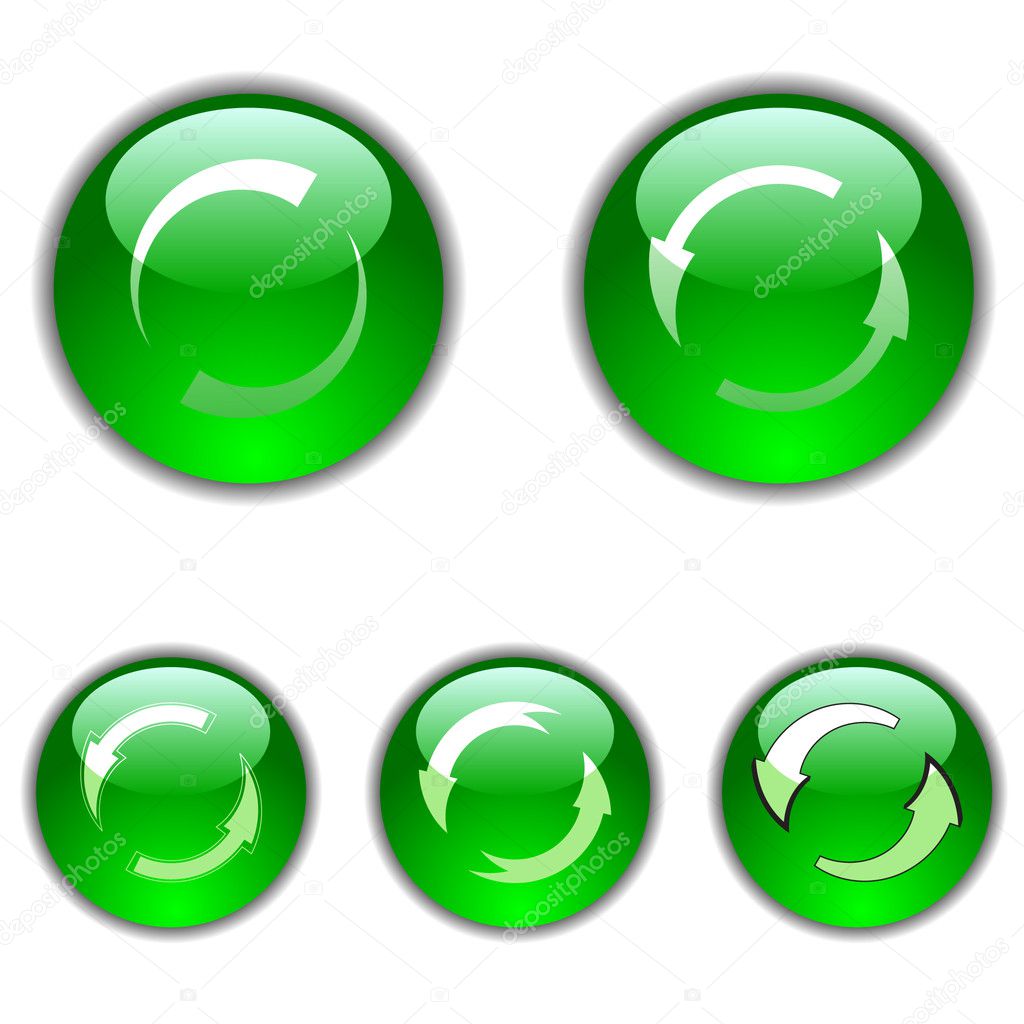 buttons green