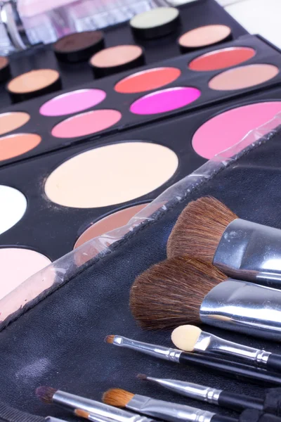 Professional make-up tools, backstage