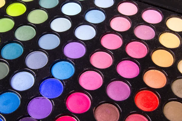 Multicolour make-up eyeshadows palette — Stock Photo #4769356