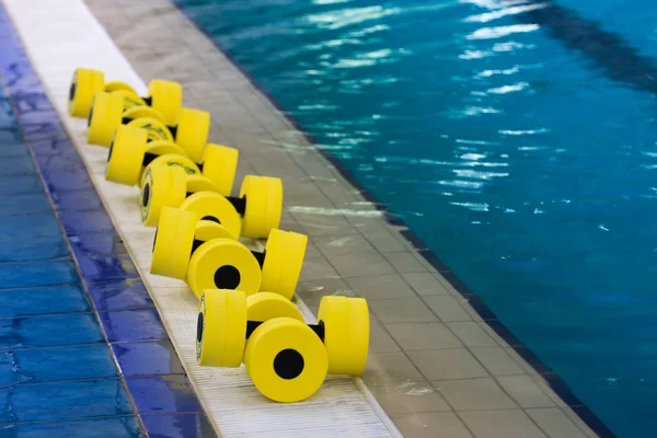 Equipment in the pool