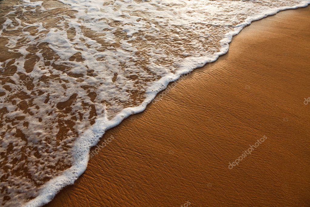 Sand In Wave