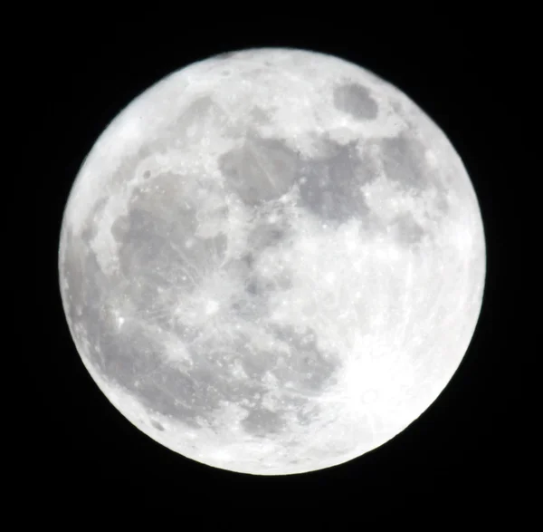 Phase of the moon, full moon. Ukraine, Donetsk region 19.03.11
