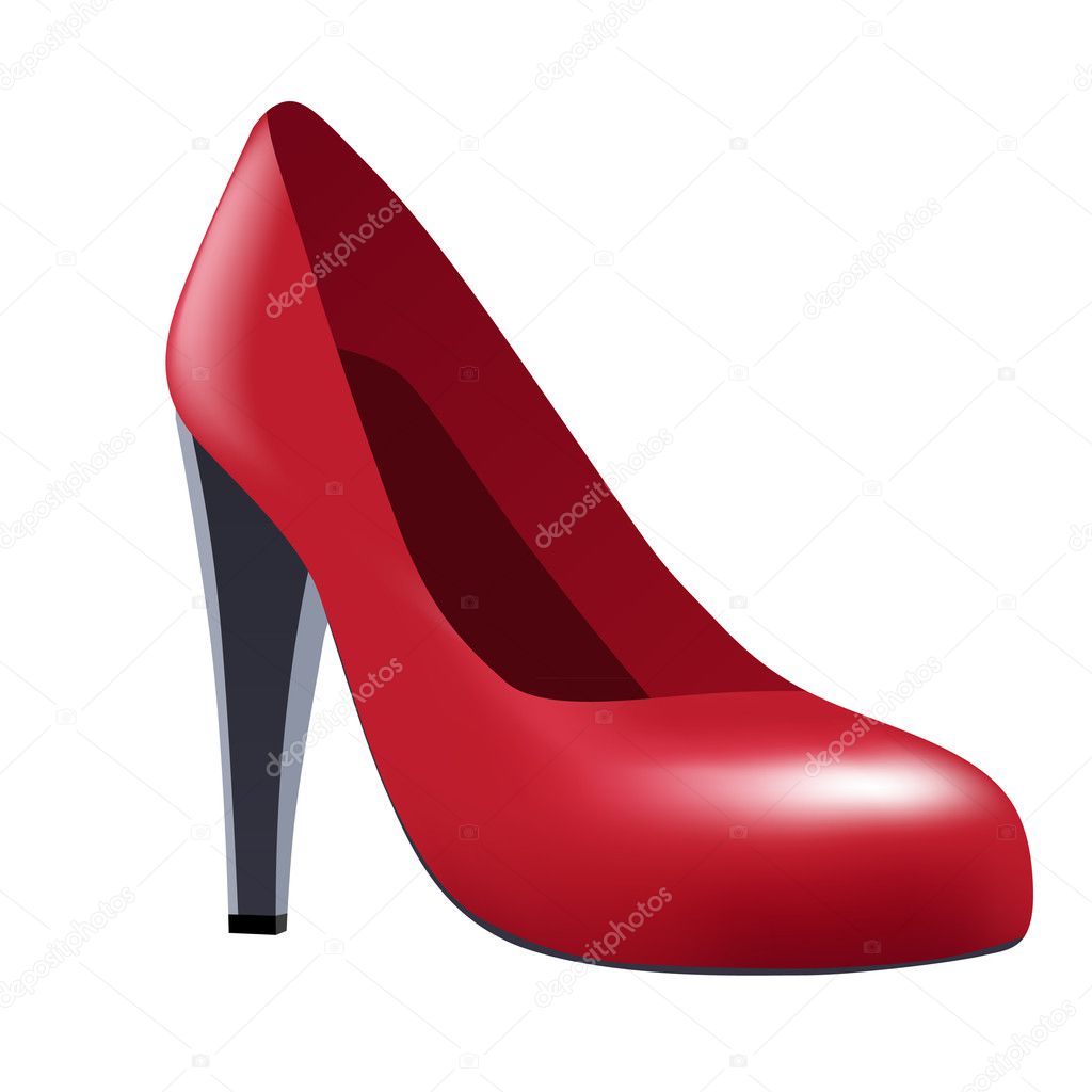 High heel shoe â€” Stock Vector Â© ottoshtekker #5359961