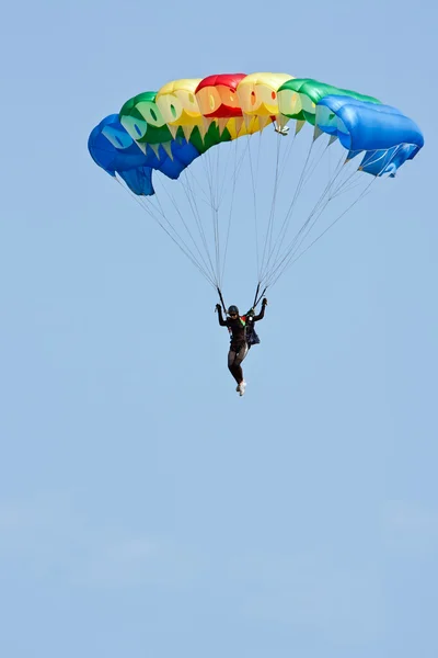 Parachutist is landing — Stock Photo #4807012