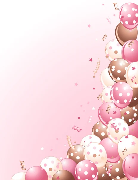 free pink background images. Balloons on a Pink Background