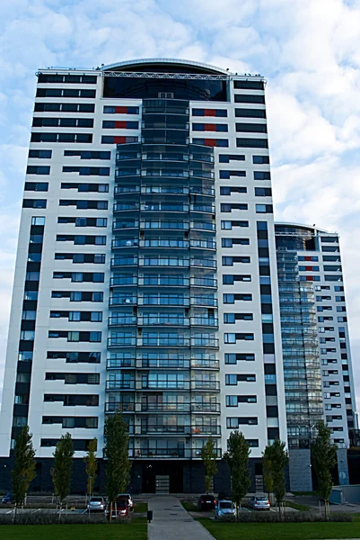 Modern apartment complex