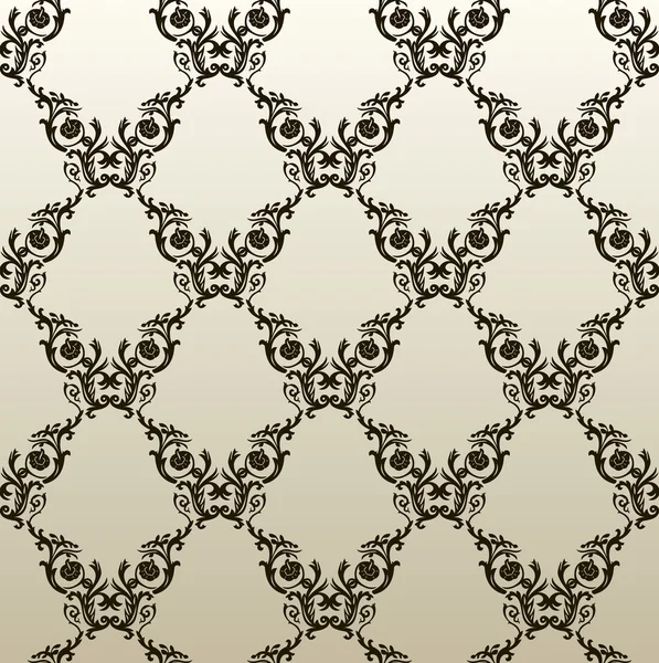 vintage wallpaper vector. Vector seamless vintage