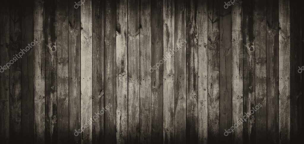 A dark wooden wall as a background