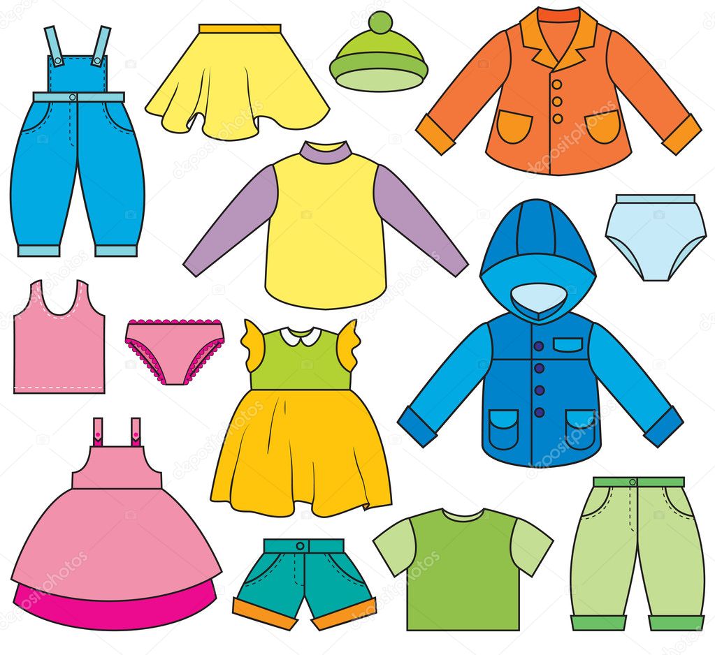 clipart childrens clothes - photo #5