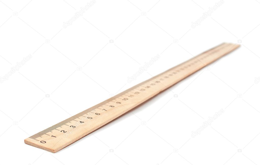 A Wooden Ruler