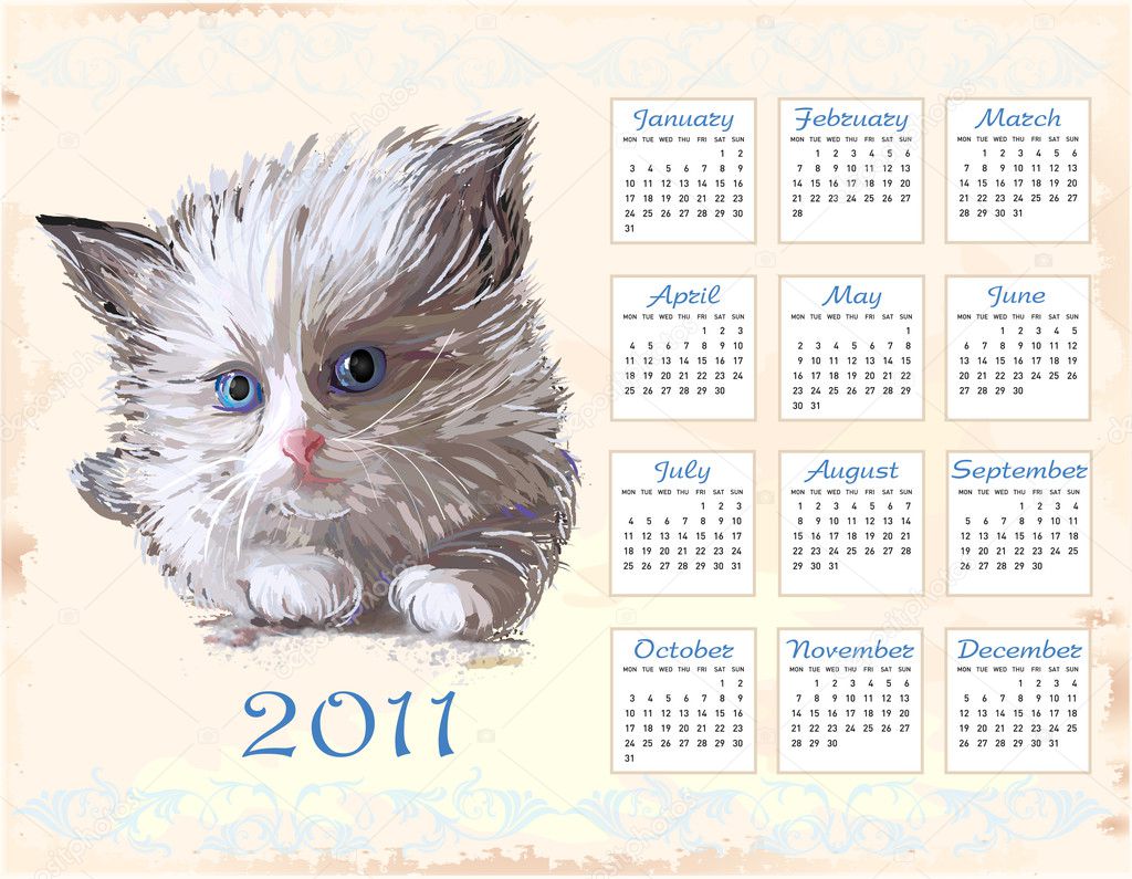 Drawn Calendar