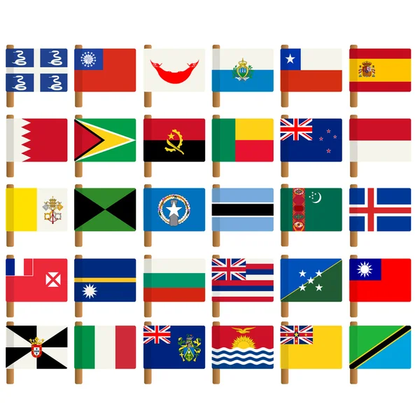 World+flags+vector+free