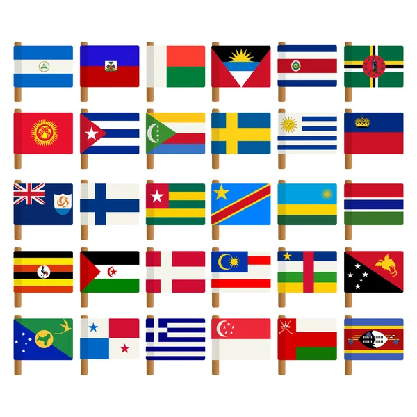 World+flags+vector+free+download