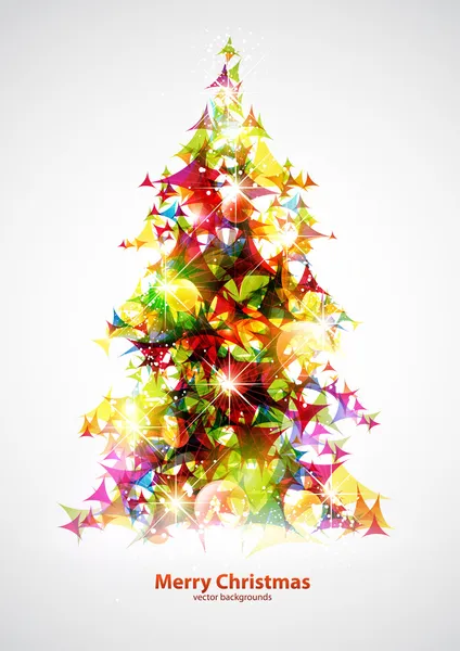 Christmas tree by theromb - Stock Vector