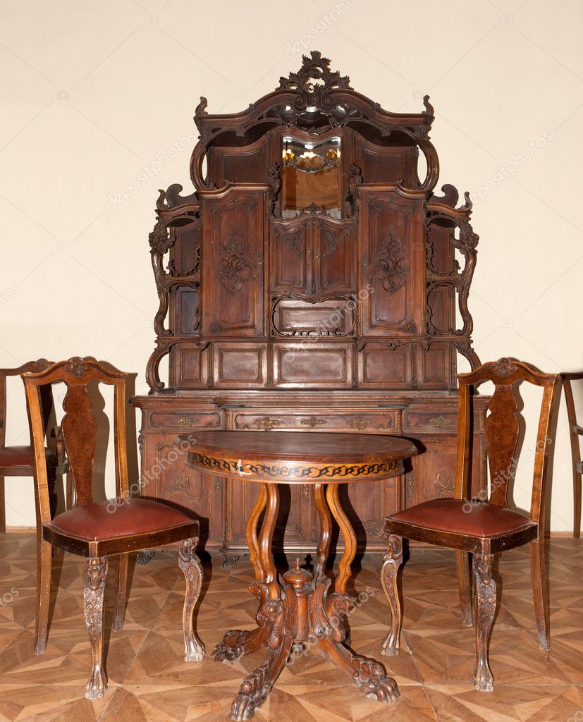 Ancient furniture — Stock Photo © galdzer #4192927