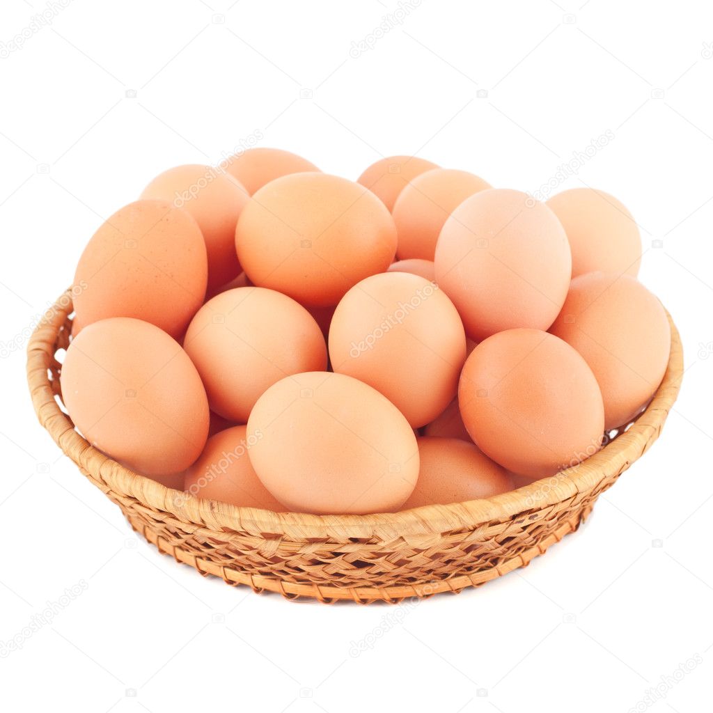 basket eggs