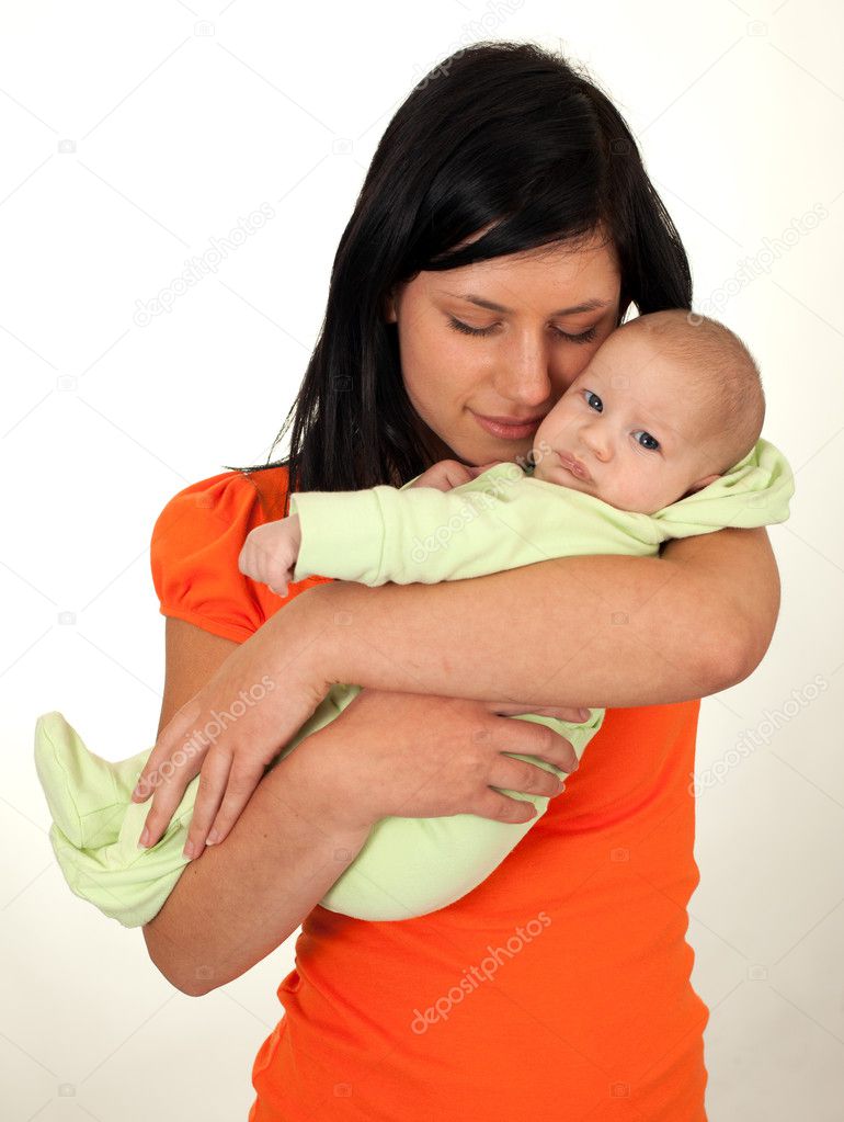 Child Hugging Mother