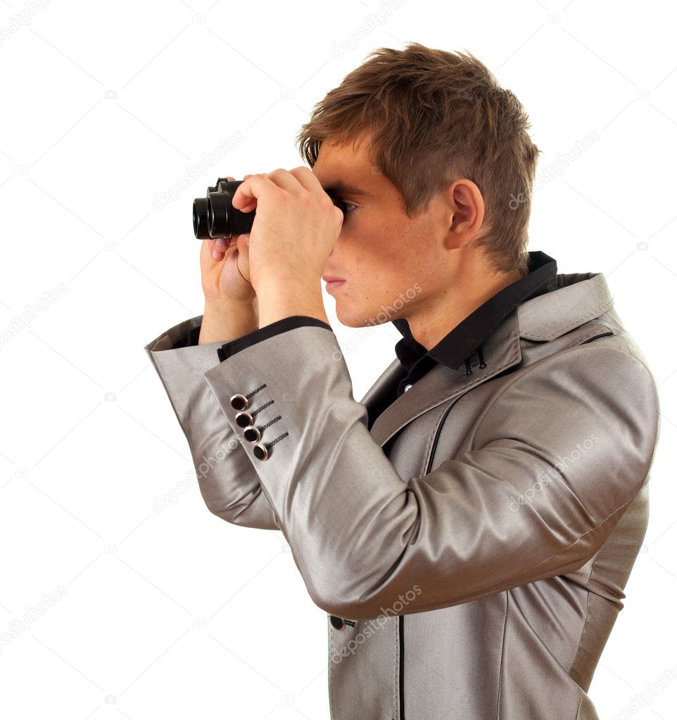 Someone Using Binoculars