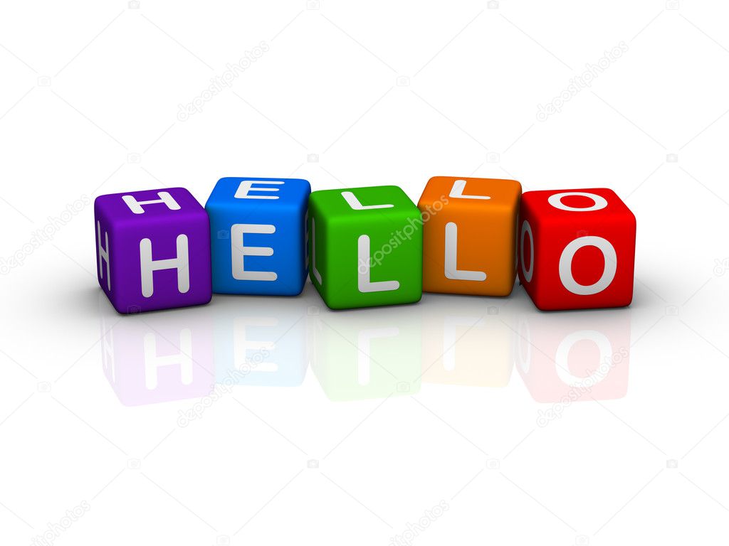HELLO SIGN Stock Photo © almagami #4556123