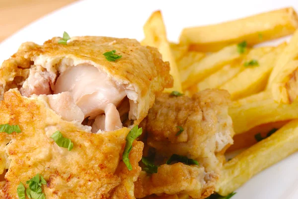 Fried fish and chips