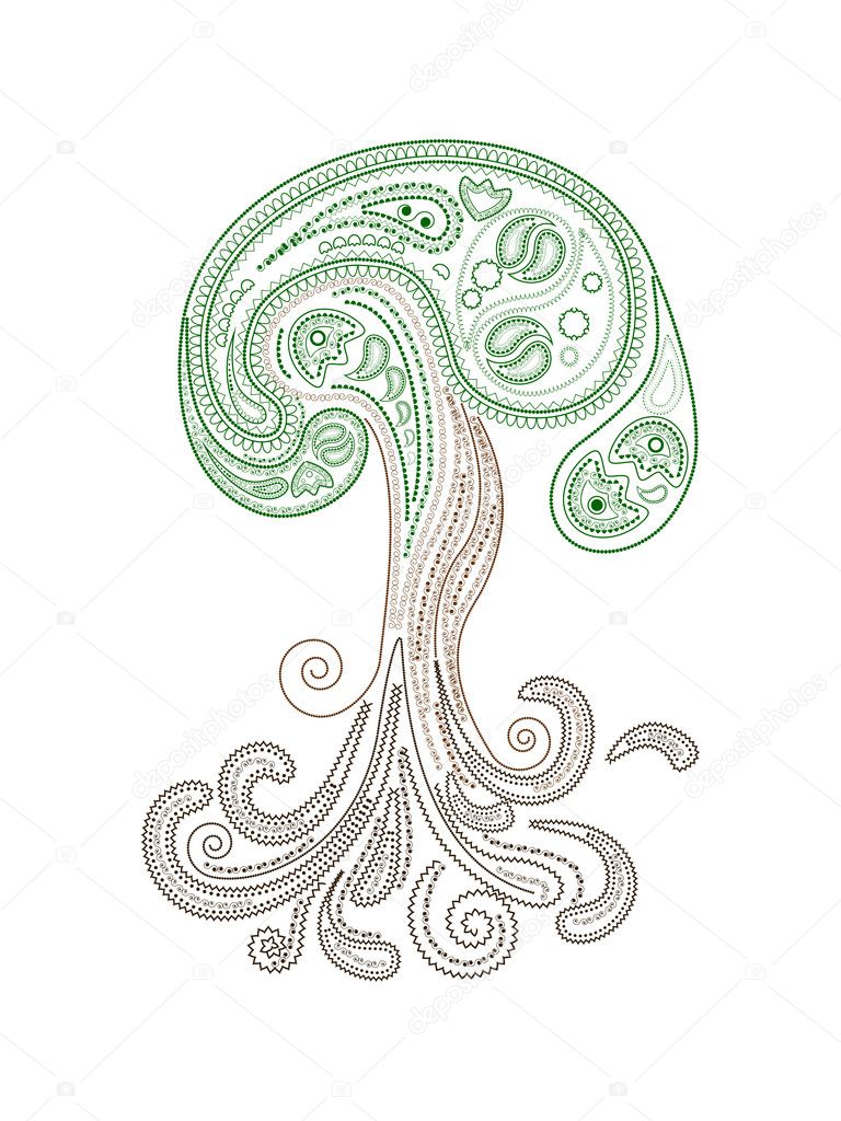 Vector Henna