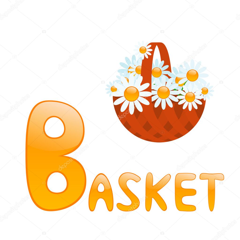 Funny Alphabet - Letter B — Stock Vector © Roman_Volkov #4364423