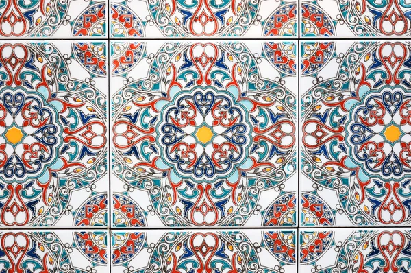 Close up of ceramics tiles