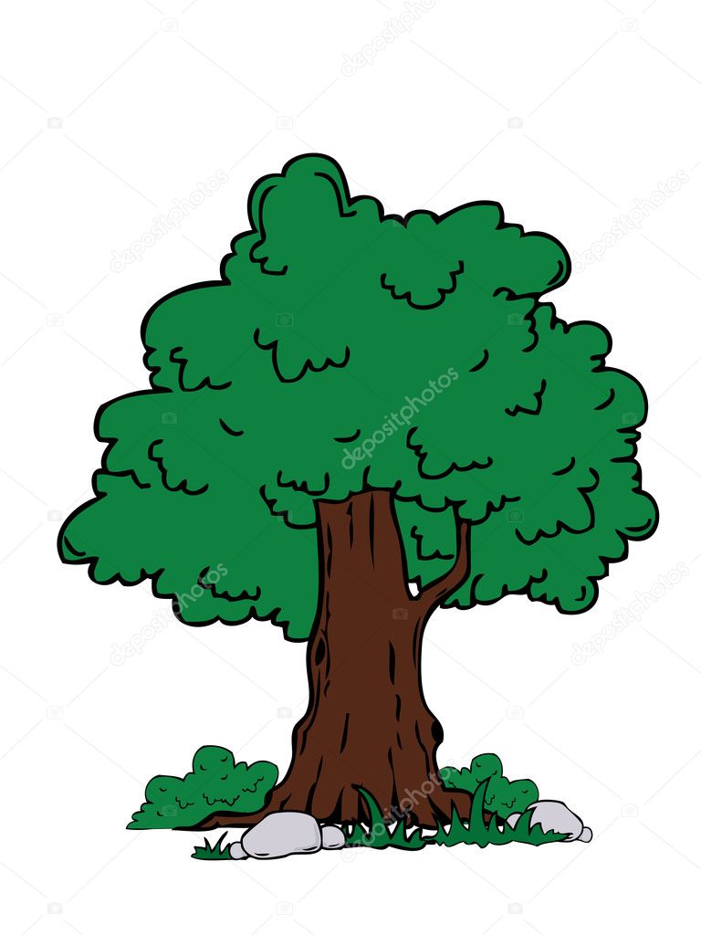 Cartoon Tree Design