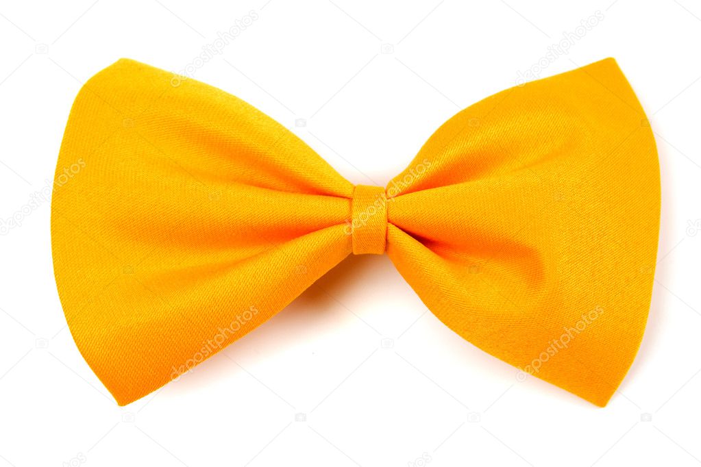 yellow bow tie