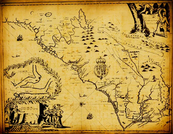 Vintage map
