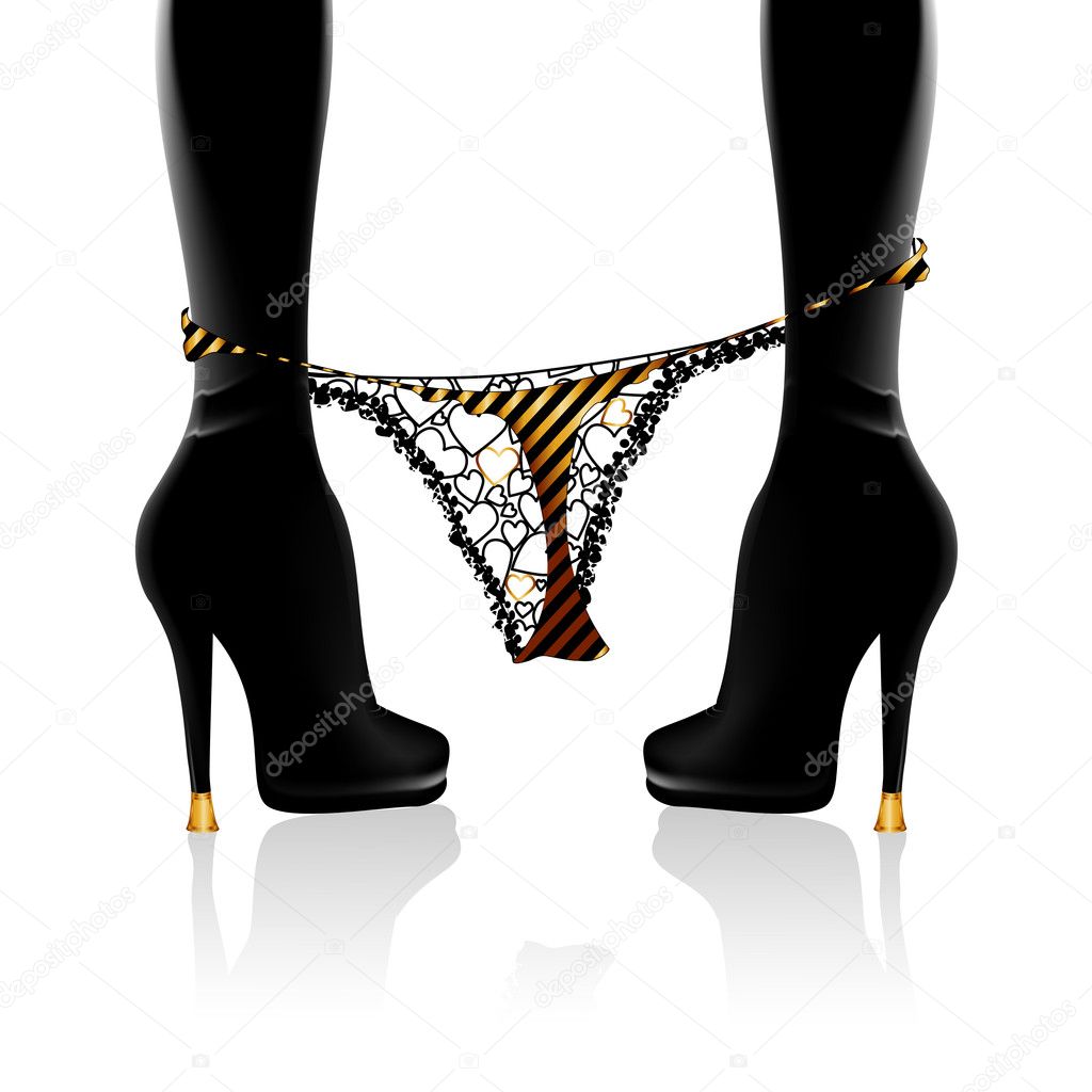 Sexy Boots — Stock Vector © Milinz 4384950 