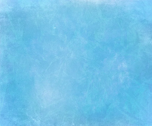 Blue sky chalk smudged handmade paper background