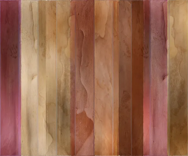 Guava wood and watercolor textured striped background