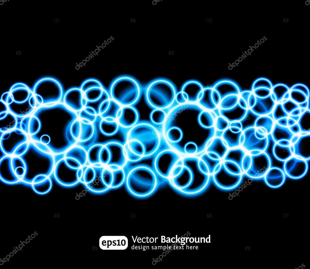 Effects+of+Blue+Light Eps10 bright light effects blue background — Stock Vector ...