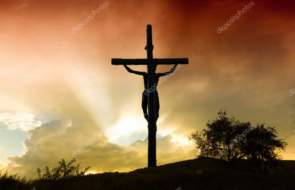 Cross And Sunset