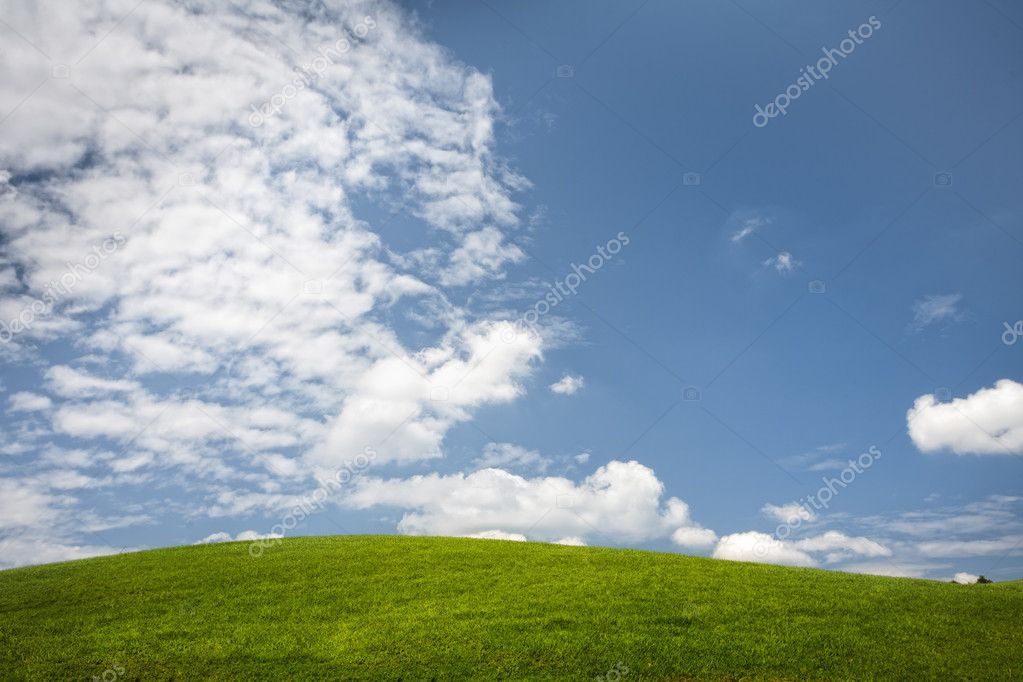 Blue Hills Background