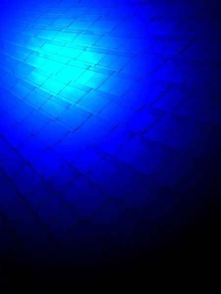 Abstract blue lighting, magic light concept