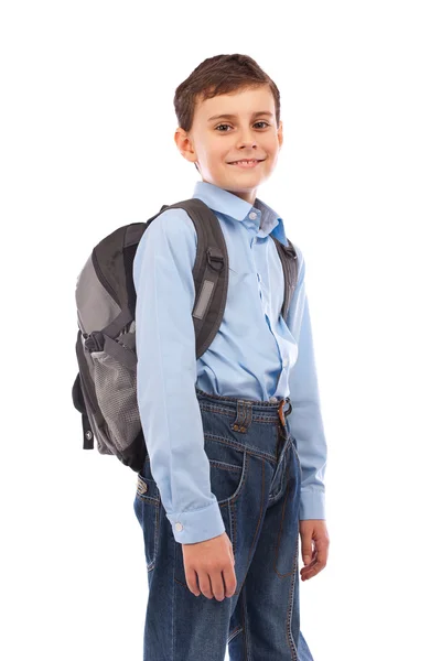 Kid With Backpack