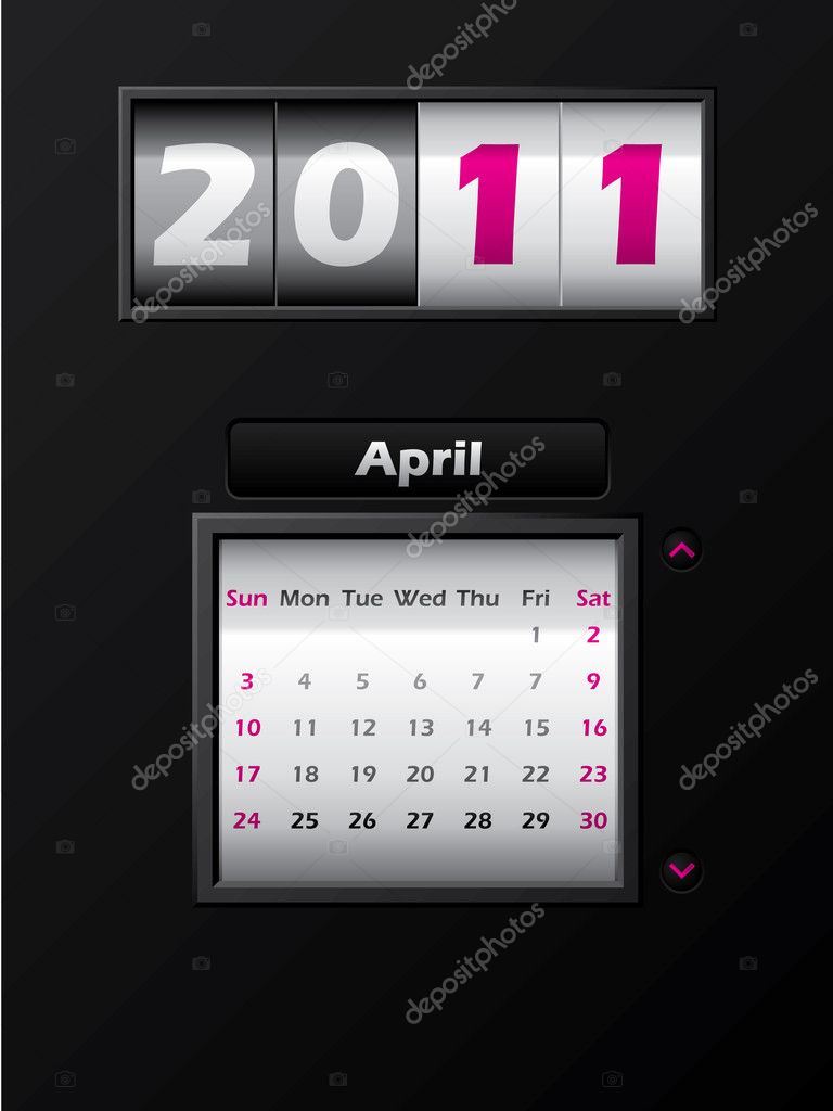April+month+2011+calendar