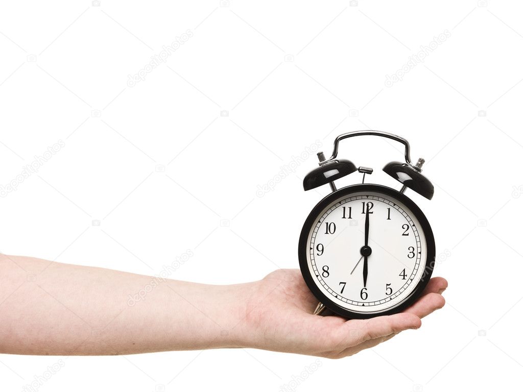 Holding A Clock