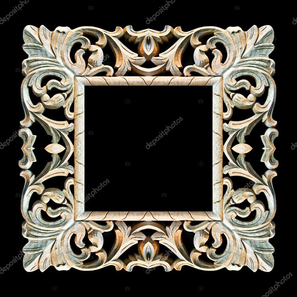 Old wooden frame — Stock Photo © Baloncici #4878017