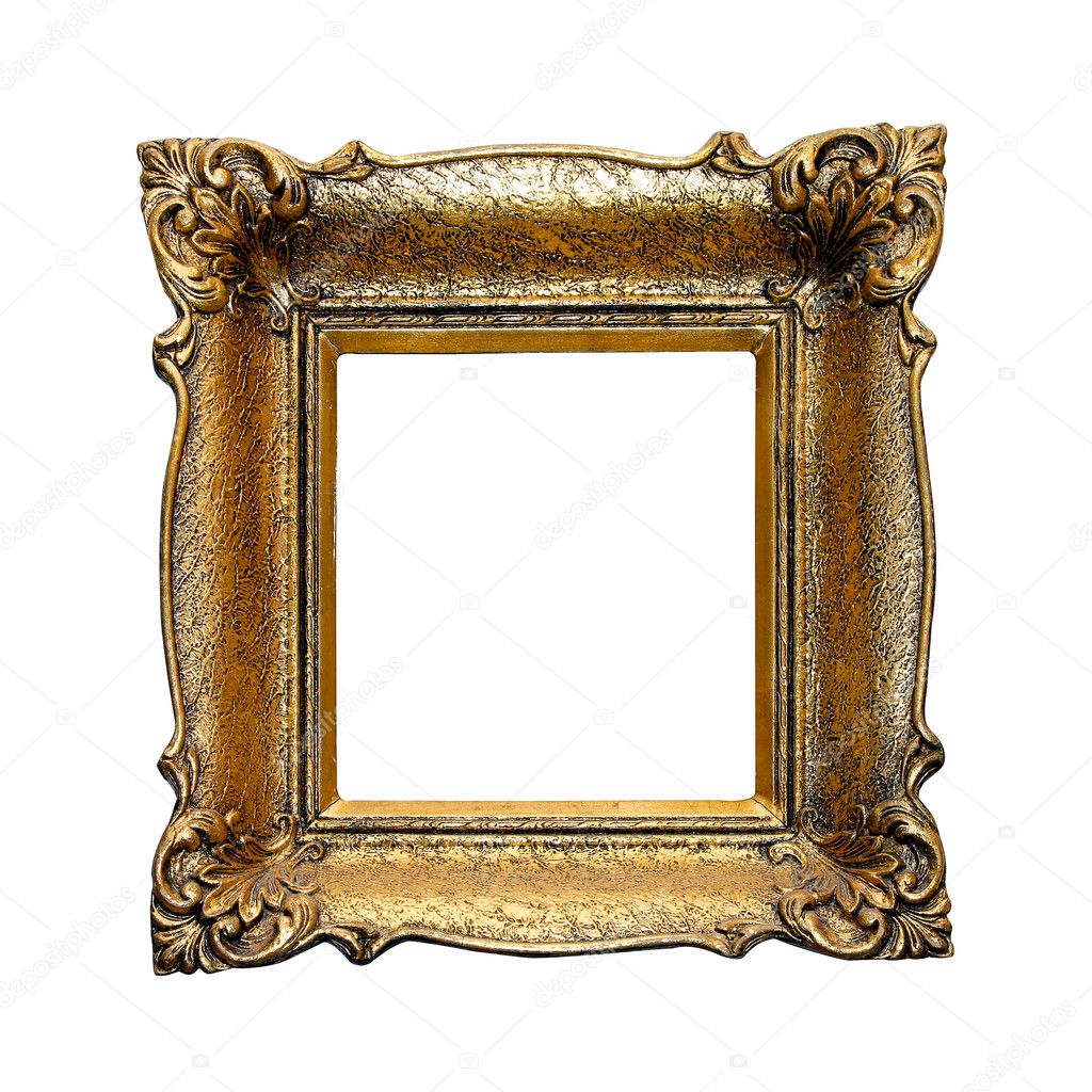 Square Frame Gold