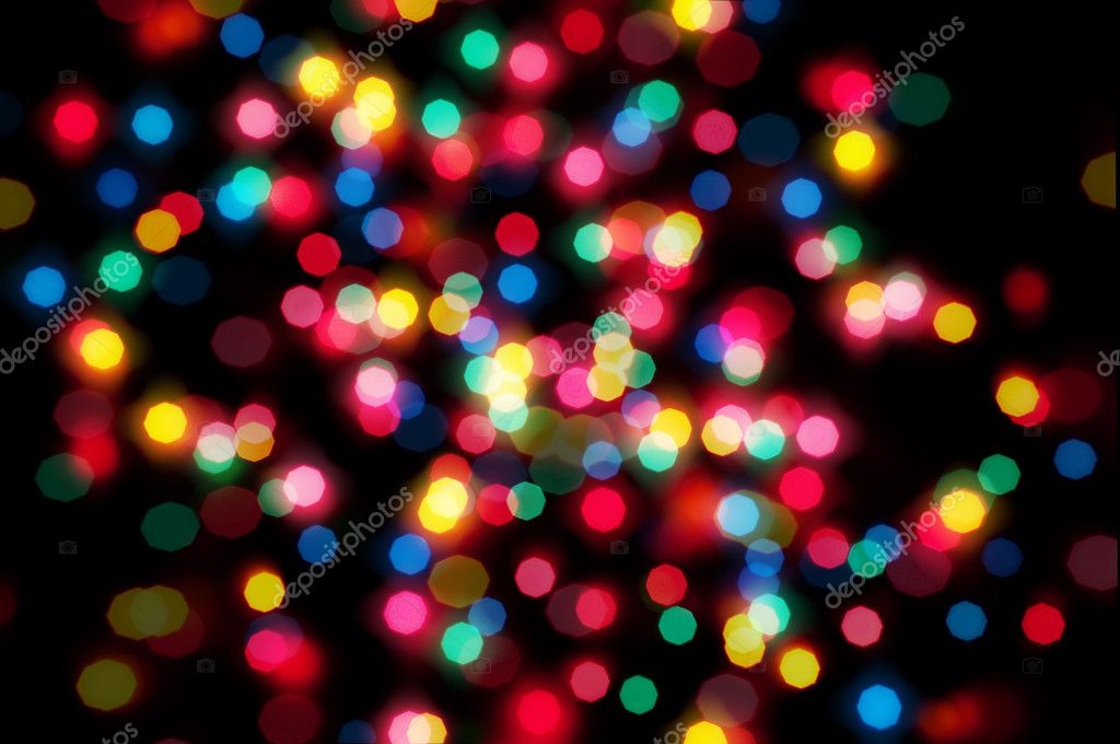 Christmas lights out of focus — Stock Photo © kristina888 #4321997